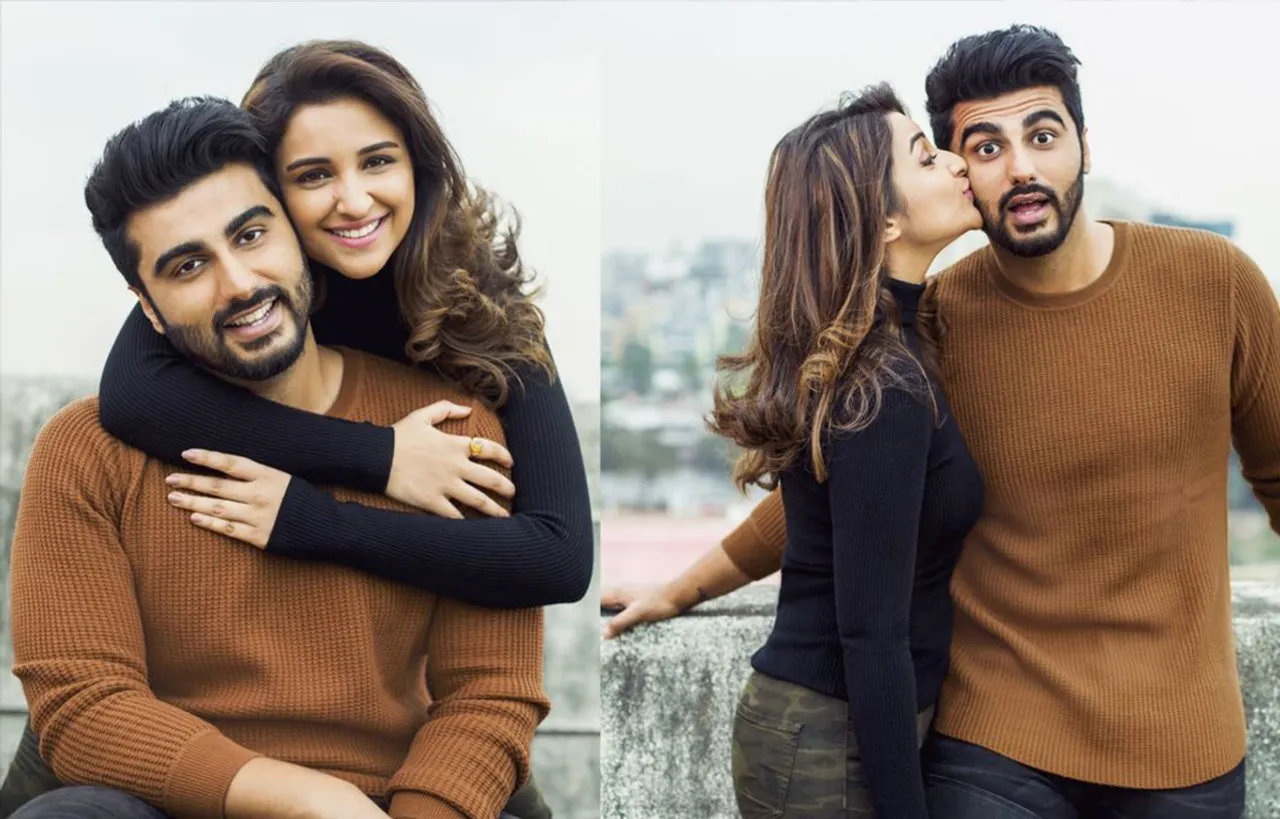 ARJUN KAPOOR LOOKS INTENSE, PARINEETI CHOPRA GLOOMY IN NEW PICTURES FROM SANDEEP AUR PINKY FARAAR