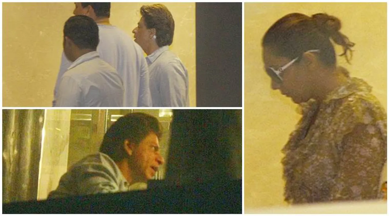 Shah Rukh Khan and Gauri Khan spotted out on a quiet dinner date