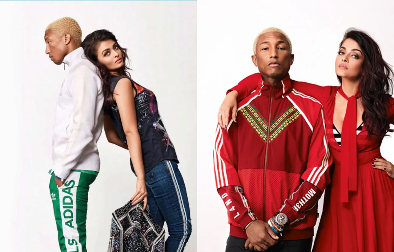 AISHWARYA RAI BACHCHAN AND PHARRELL WILLIAMS NAILED IT TOGETHER IN THEIR LATEST VOGUE PHOTOSHOOT