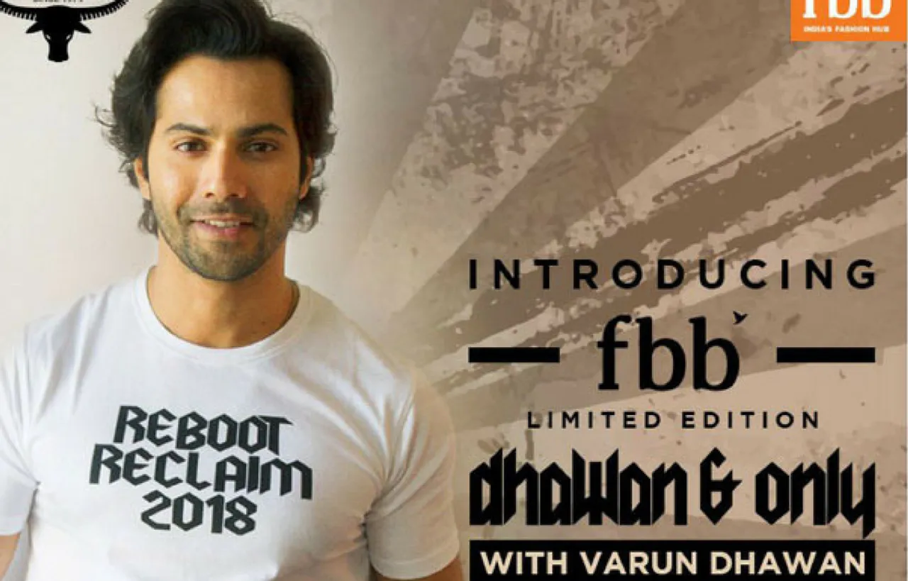 VARUN DHAWAN KICKS OFF HIS OWN CLOTHING LINE