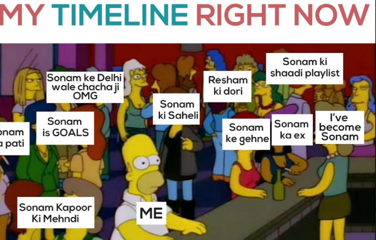 #SONAM KI SHAADI: MOST HILARIOUS MEMES ABOUT SONAM'S WEDDING