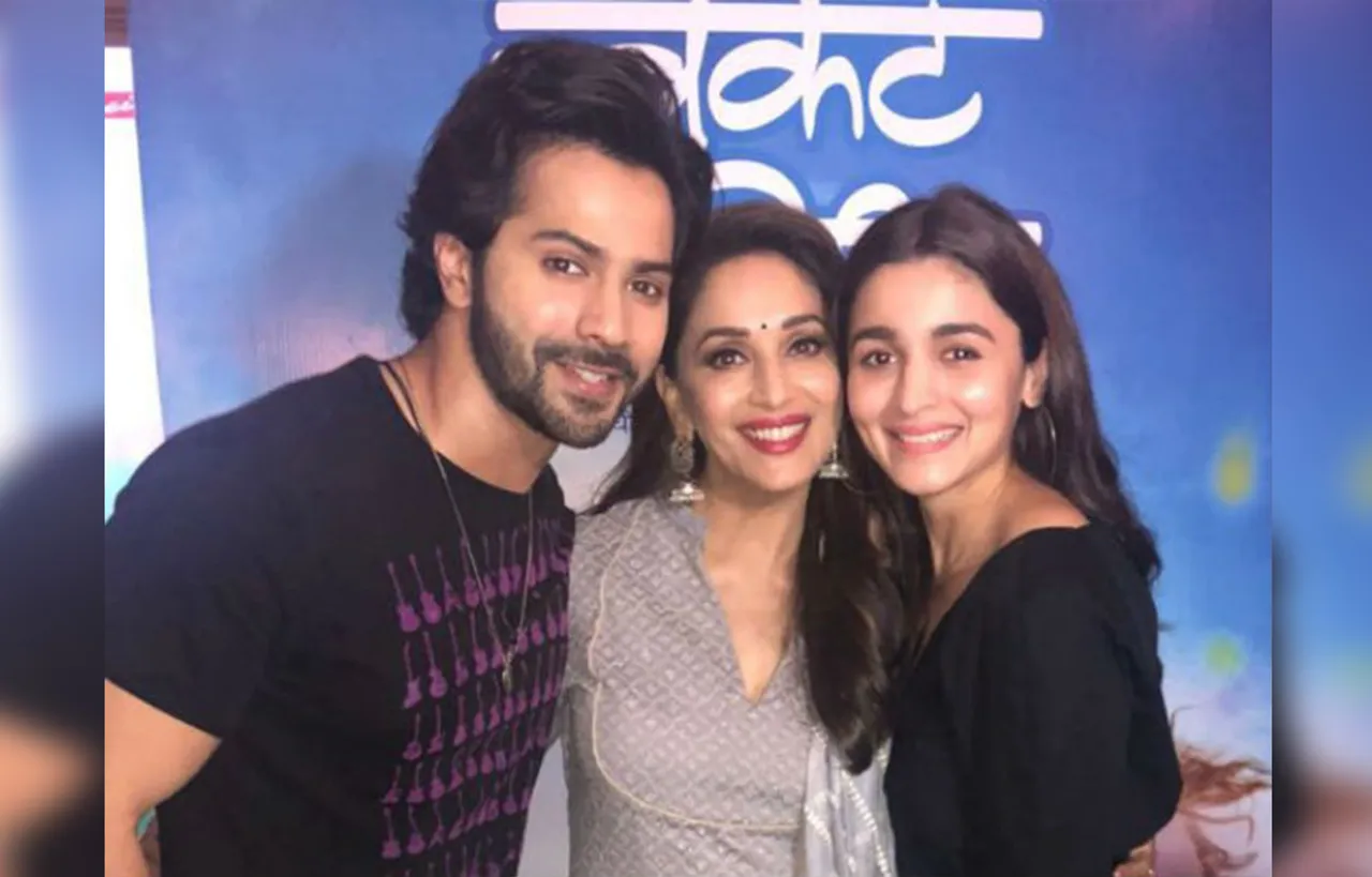 JANHVI, ALIA BHATT AND VARUN DHAWAN ENJOYED MADHURI DIXIT'S BUCKET LIST