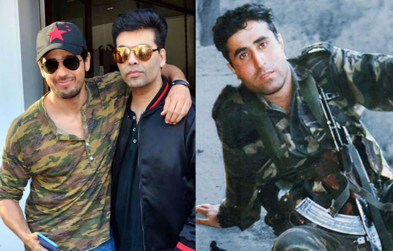 KARAN JOHAR COMES ON BOARD AS THE CO-PRODUCER OF SIDHARTH MALHOTRA'S VIKRAM BATRA BIOPIC