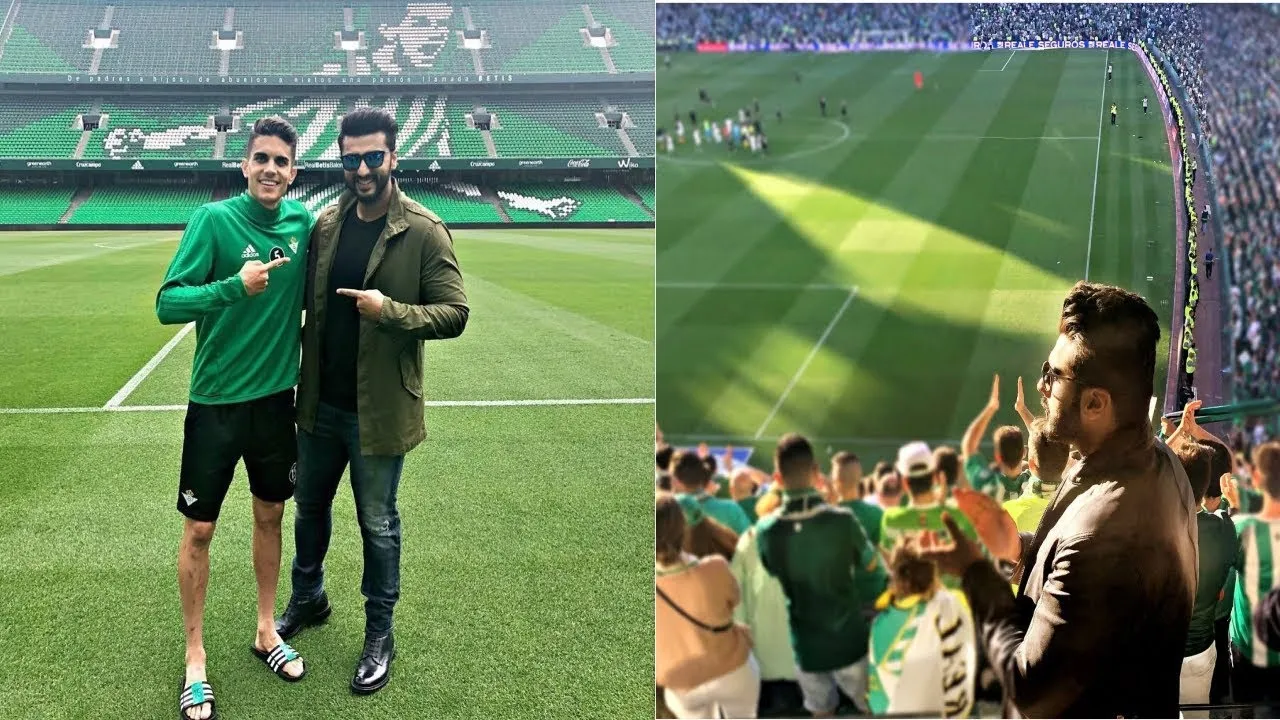 A thrilling LaLiga experience for Arjun Kapoor in Sevilla