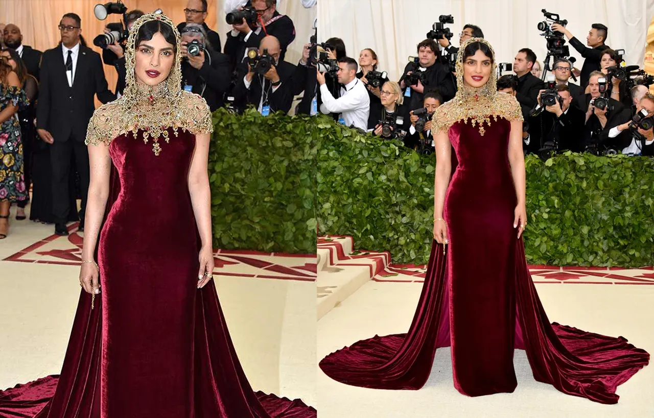 MET GALA 2018: PRIYANKA CHOPRA MAKES A DRAMATIC APPEARANCE