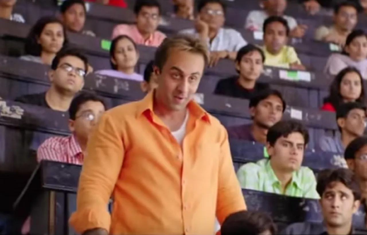 Rajkumar Hirani Recreates Scenes From Munna Bhai; Ranbir's Role Appreciated