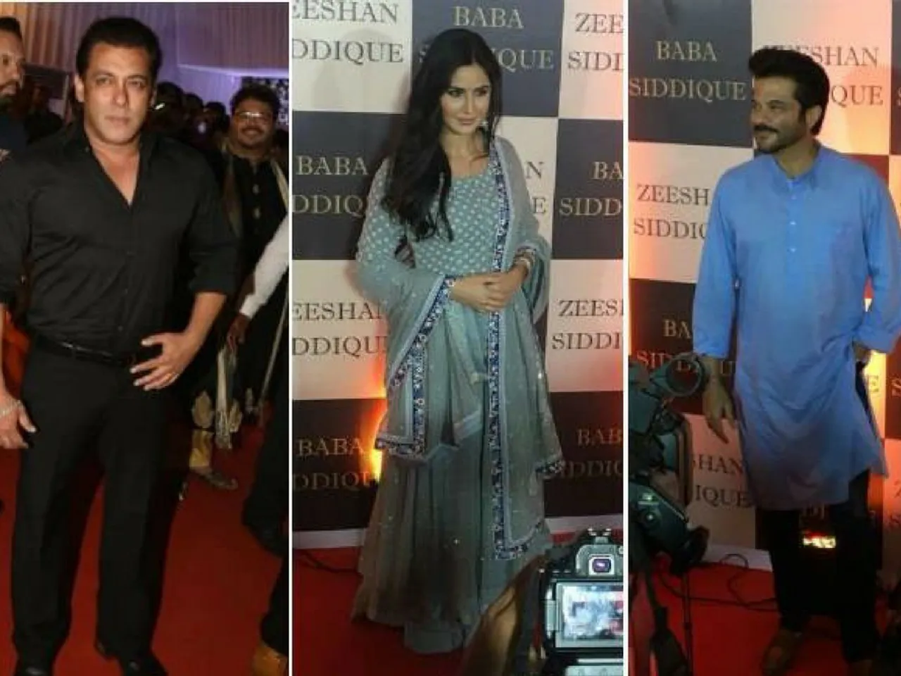 Salman Khan, Anil Kapoor, Katrina Kaif, Add Their Share Of Glamour To Baba Siddique's Iftar Party.