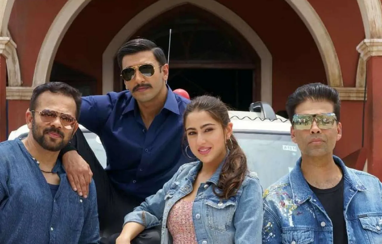 DOES RANVEER SINGH'S LOOK FROM SIMMBA REMIND YOU OF AJAY DEVGN'S SINGHAM