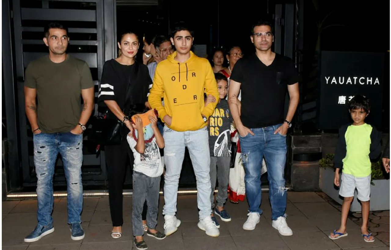 CHECKOUT THE VIDEO: EX COUPLE MALAIKA ARORA AND ARBAAZ KHAN DINNER DATE WITH FAMILY