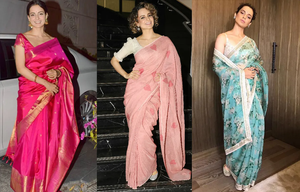 KANGANA RANAUT : "INDIAN WOMEN SHOULD KNOW HOW TO WEAR A SAREE"