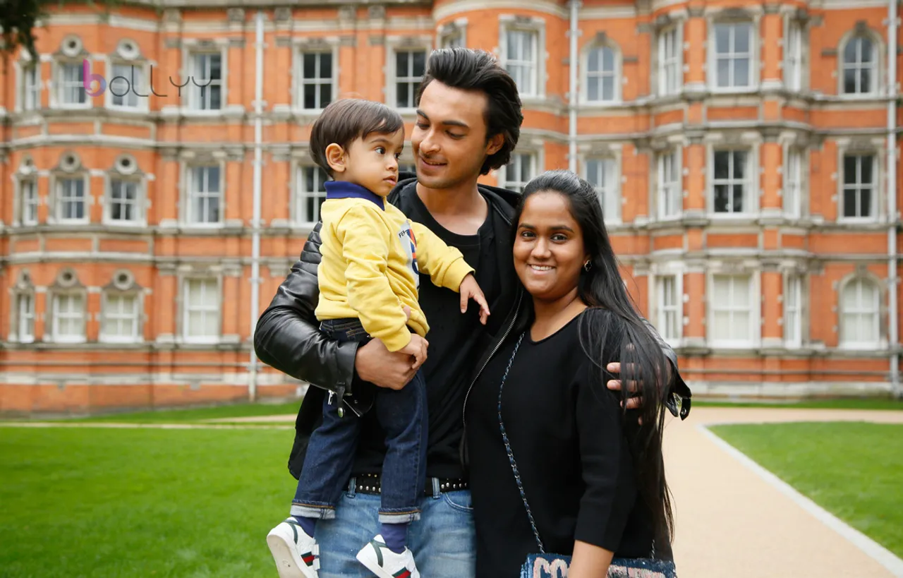 Aayush Sharma and wife Arpita recreate their wedding moments on Arpita's birthday