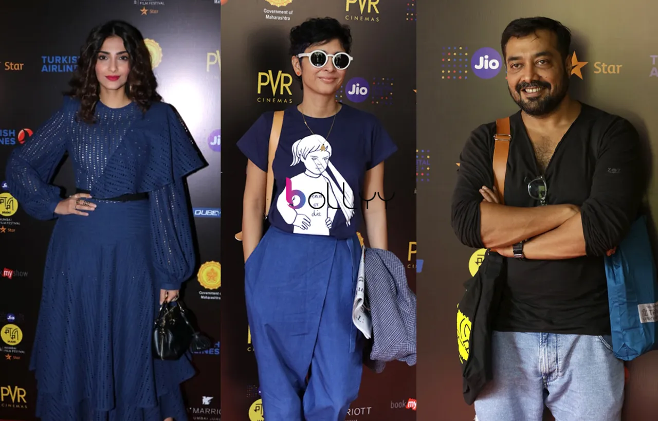 Sonam Kapoor and Anurag Kashyap at Jio MAMI with star, Word to Screen Market 2018