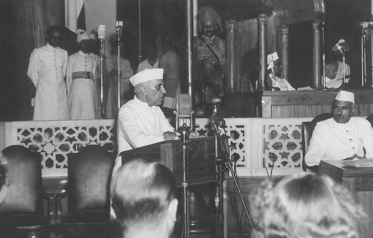 Jawaharlal Nehru's Tryst with Destiny speech