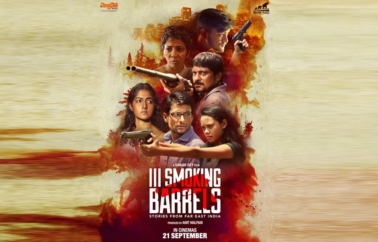 First poster of India's first truly multilingual film - 'III Smoking Barrels' is out