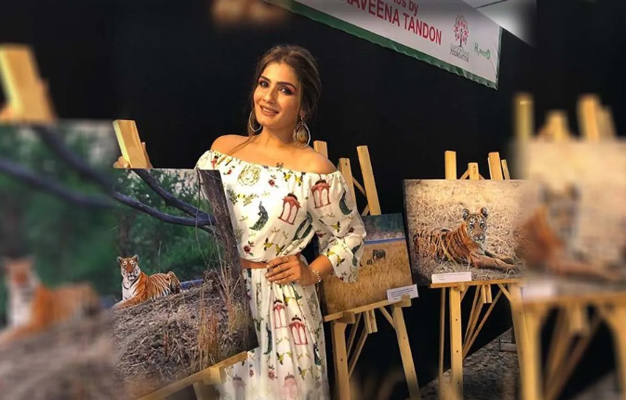Raveena Tandon Shares Original Photography To Support Leopard Adoption At Sanjay Gandhi National Park