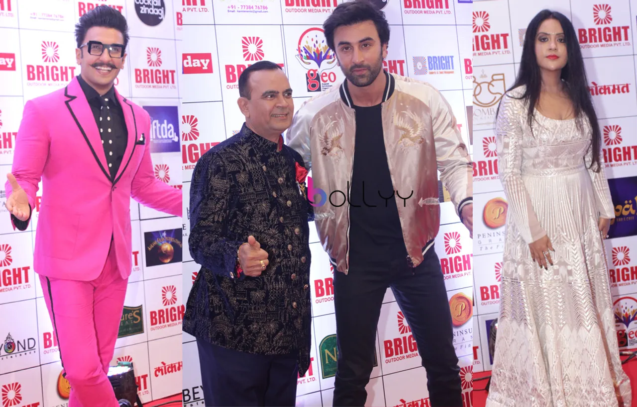 Ranveer Singh And Ranbir Kapoor at 4th Bright Outdoor Awards