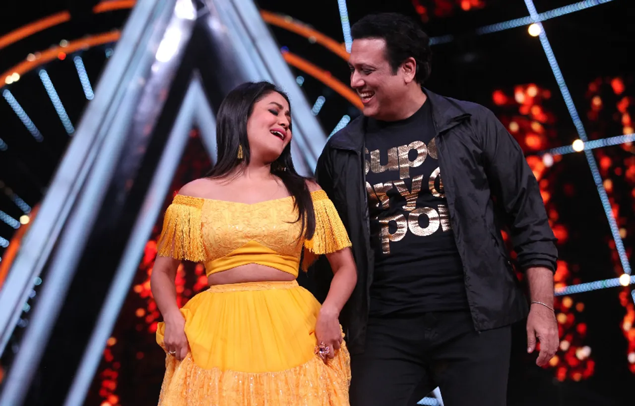 Neha Kakkar receives the biggest compliment from Govinda on Indian Idol 10