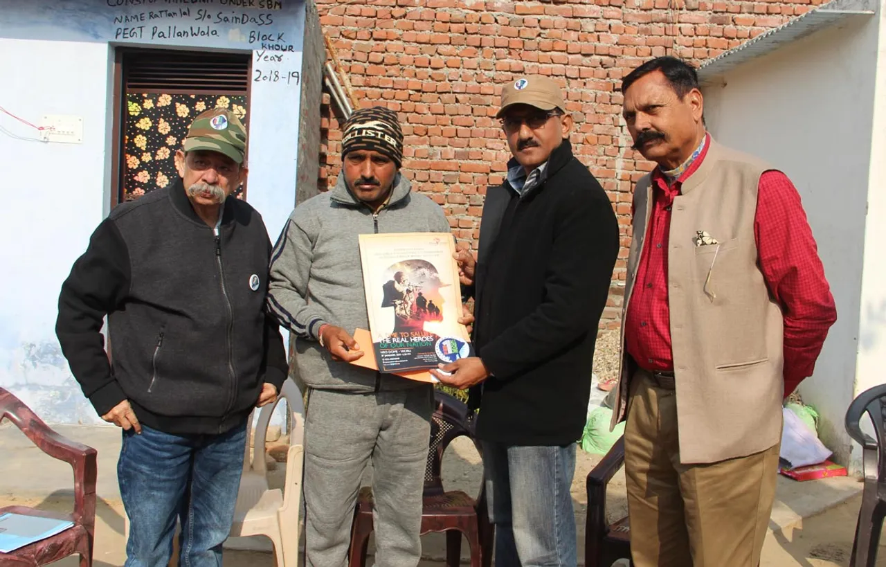 Atharva Foundation Visits Martyr’s Family In North India