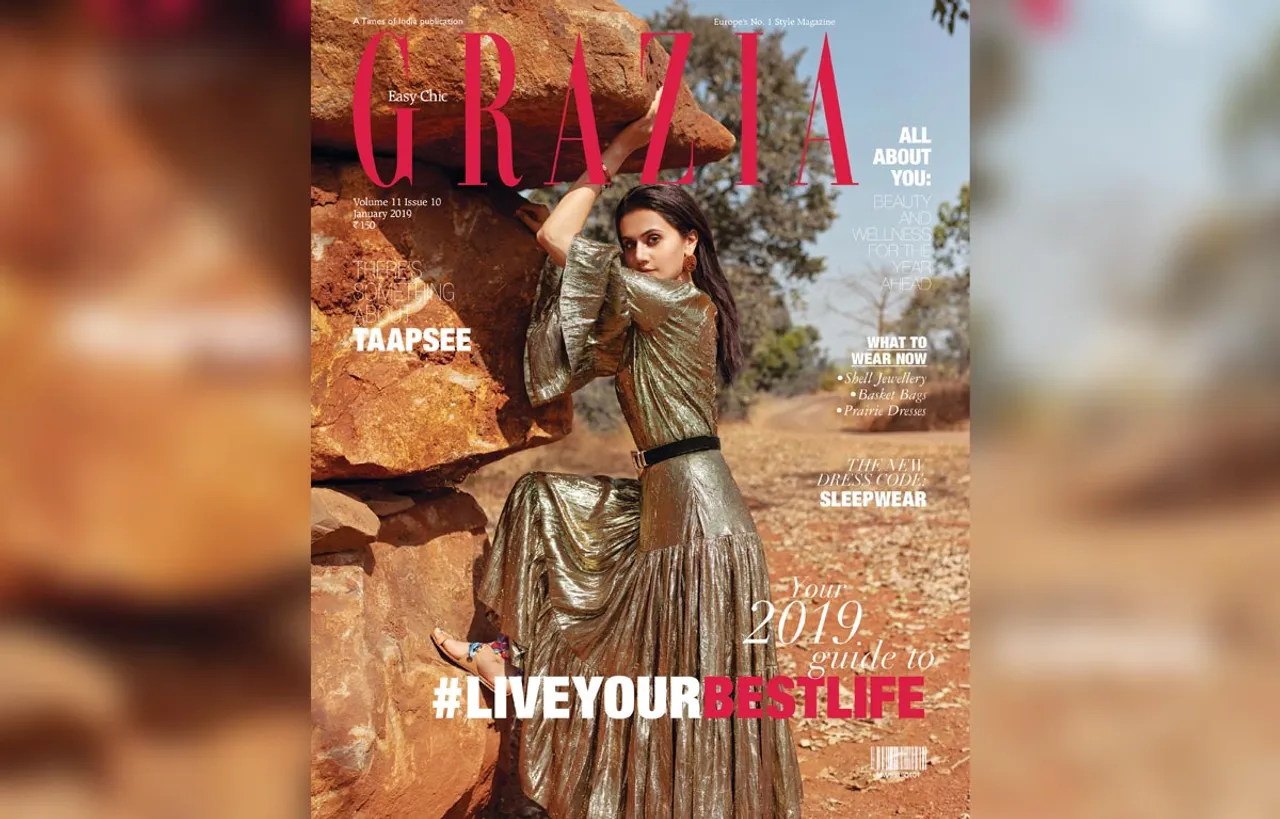 Taapsee Pannu Graces The January Issue Of Graiza!
