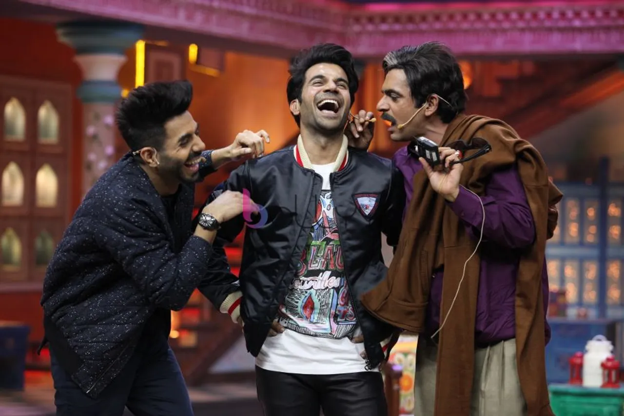 Aparshakti Khurana, Rajkummar Rao, Sunil Grover