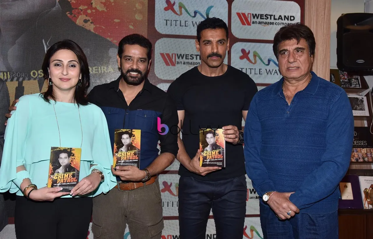 John Abraham, At The Launch Of Annup Sonii’s Book, Crime Patrol: The Most Thrilling Stories