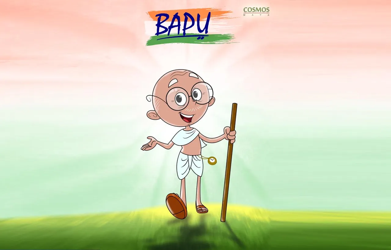 Cosmos-Maya Celebrates 150th Birth Anniversary Of Mahatma Gandhi With Its Brand-New Kids’ Show ‘Bapu’