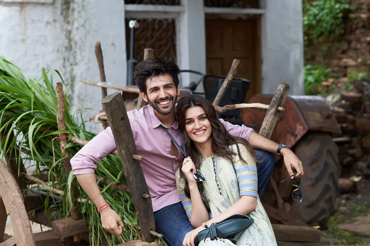 Kartik Aaryan and Kriti Sanon