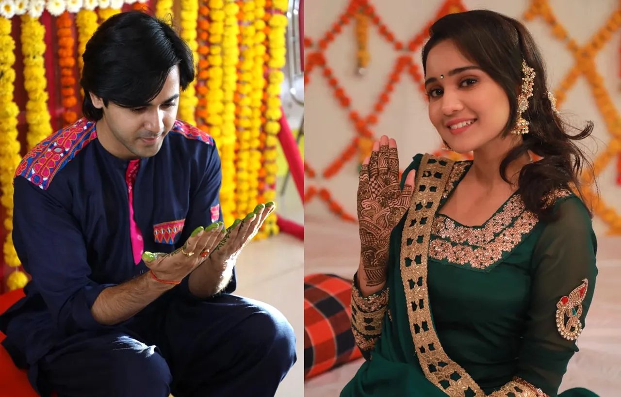 Sameer And Naina's Mehndi Ceremony On Yeh Un Dinon Ki Baat Hai