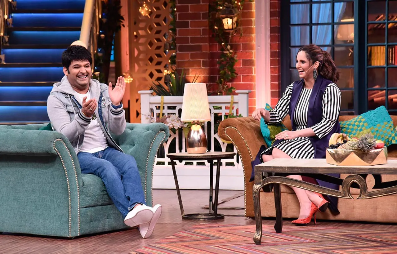 Sania Mirza Confesses That She Doesn’t Bother Shoaib With Diaper Changing Chore On The Kapil Sharma Show 