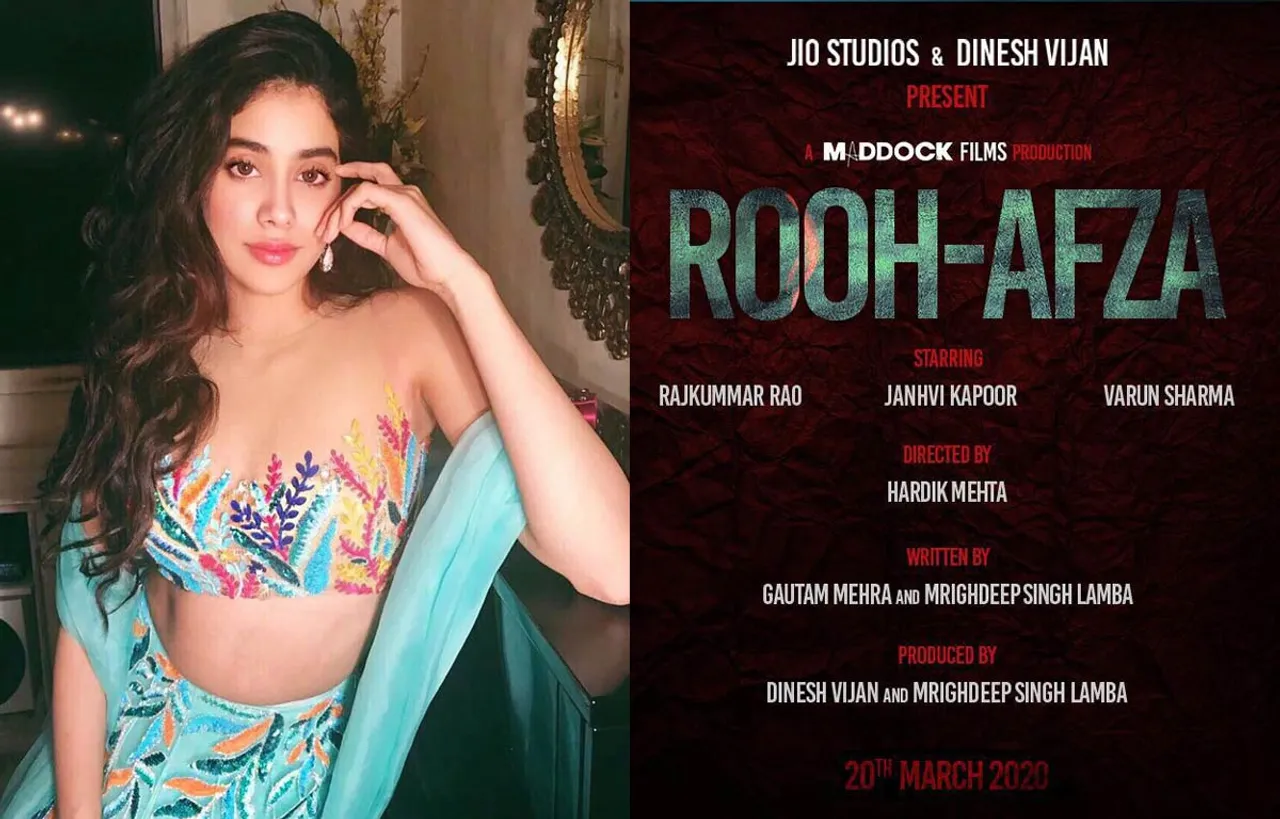 Janhvi Kapoor To Play Double Role In Rooh-Afza