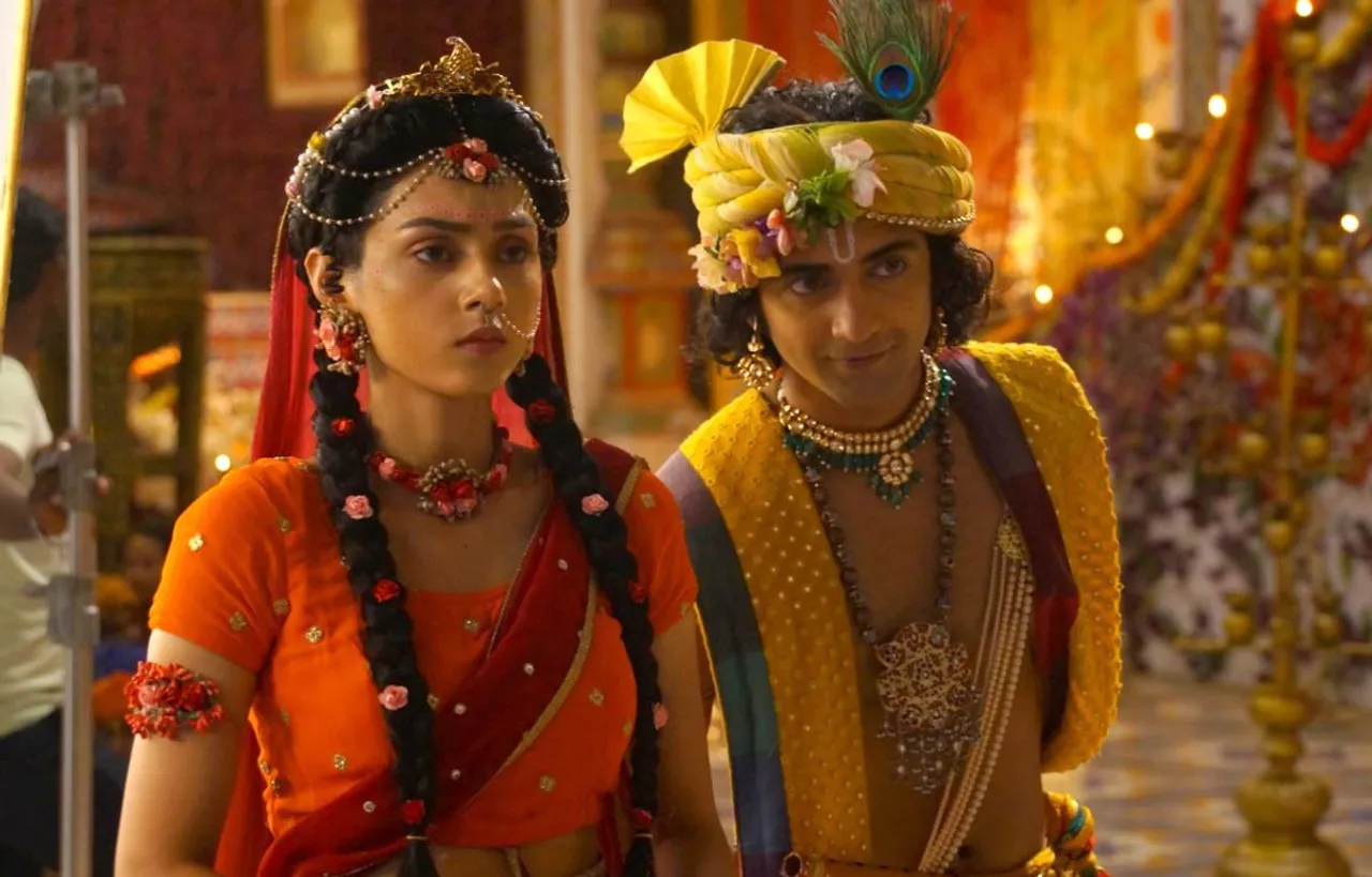 Krishn To Save Chandravali From Her Imposter Groom On Radha Krishn! 