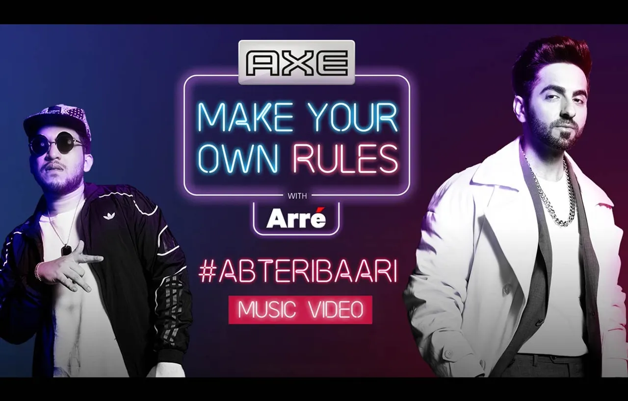 Ayushmann-Khurrana-&-Naezy-Come-Together-With-Axe-To-Launch-‘Ab-Teri-Baari’