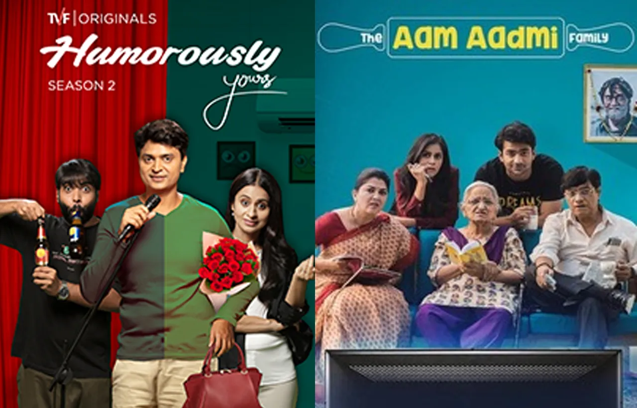 #BINGEWEEKEND ON MX PLAYER WITH THE LATEST TVF LAUNCHES BY CATCHING THE WEB SERIES’ - HUMOROUSLY YOURS 2, THE AAM AADMI FAMILY 3 ETC FOR FREE ON MX PLAYER