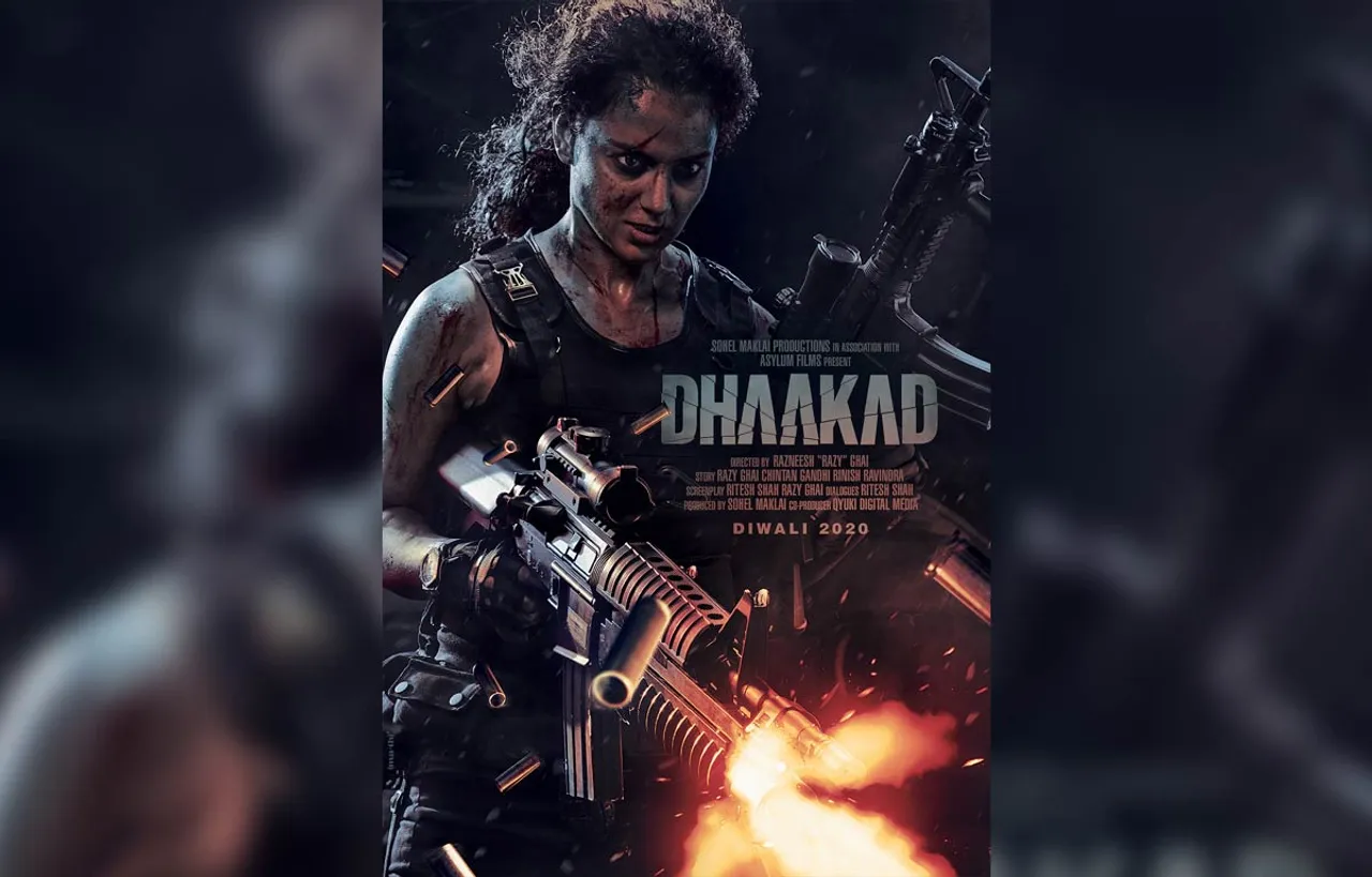 Kangana-Ranaut-Goes-All-Guns-Blazing-With-Her-Action-Entertainer-Dhaakad