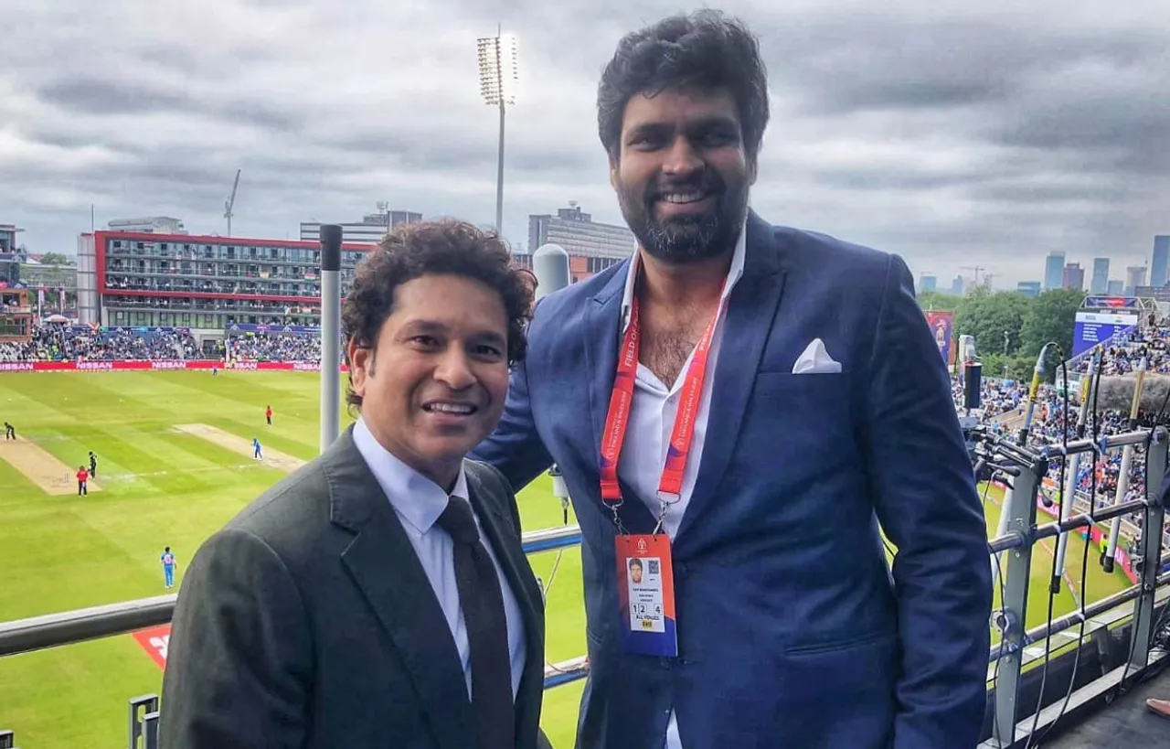 Ravi-Bhagchandka-Meets-Up-With-Smaster-Blaster-At-Manchester