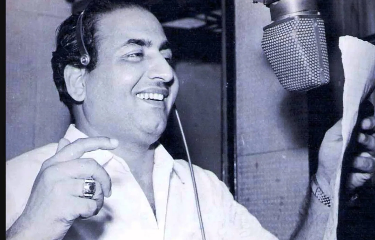 THE PLACE IN "RAFI MANSION" WHERE MOHAMMAD RAFI LIVED AND LIVES ON