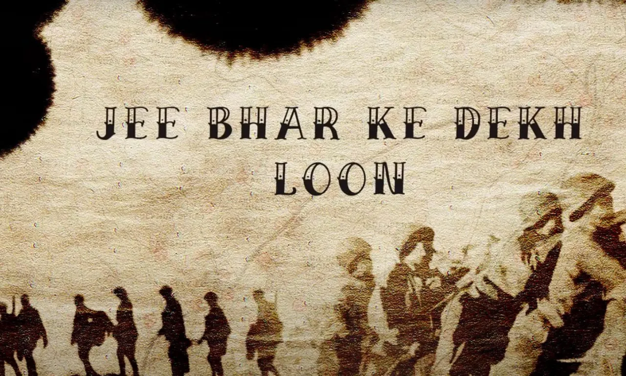 ‘Jee Bhar Ke Dekh Loon’ A Song Dedicated To The Soldiers Showing The Emotional Turmoil They Go Through