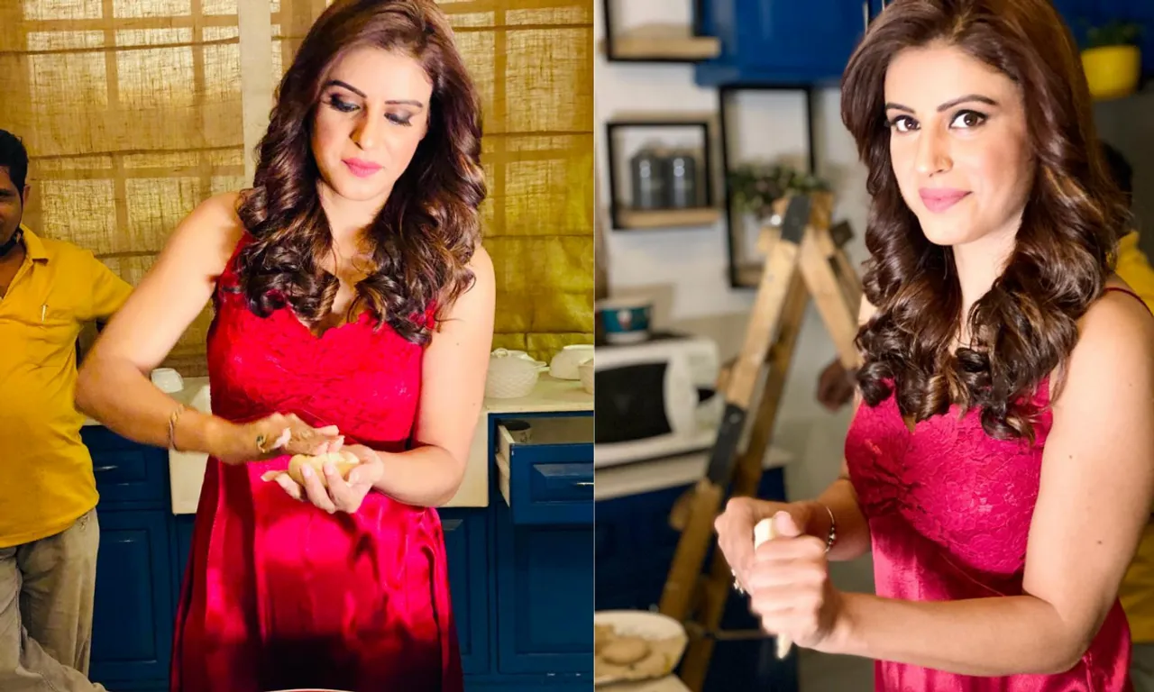 Sapna Thakur prepares a feast for everyone on the set of the show