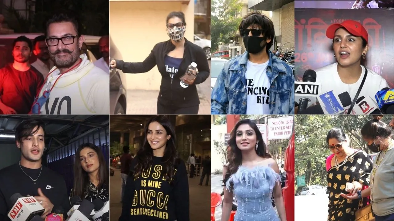 Bollywood and Television Celebrities gets snapped by B-Town paparazzi