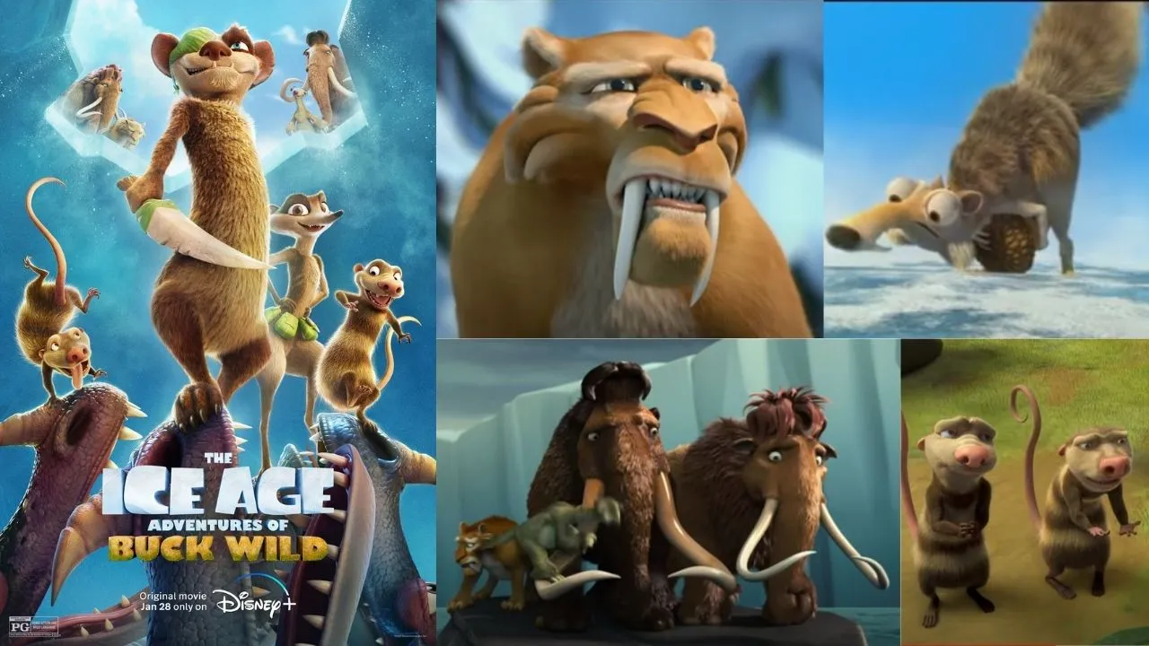 DISNEY+ HOTSTAR UNVEILS TRAILER AND POSTER FOR THE ALL-NEW ANIMATED FILM “THE ICE AGE ADVENTURES OF BUCK WILD”
