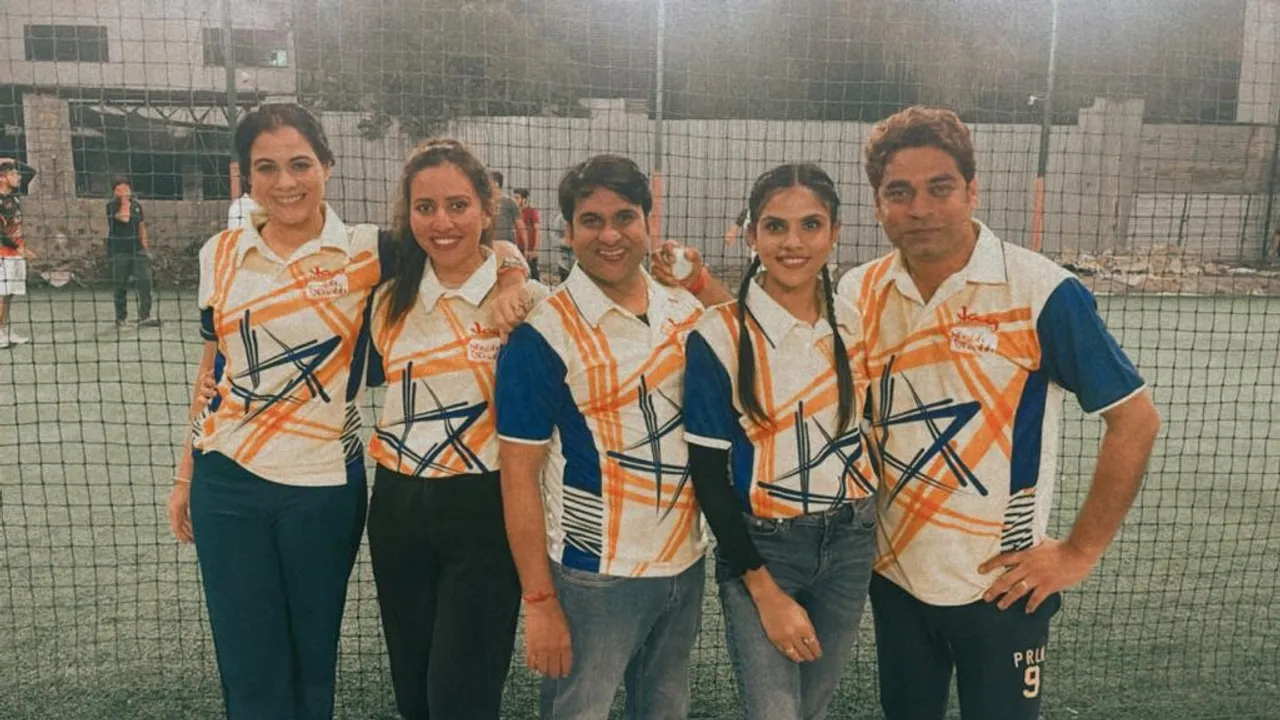 The cast and crew of Sony SAB’s Shubh Laabh - Aapkey Ghar Mein engage in a thrilling cricket match