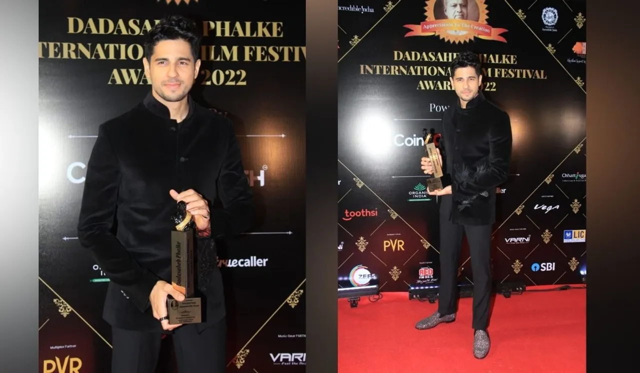 Sidharth Malhotra wins ‘Critics Best Actor’ at an Awards function in 2022