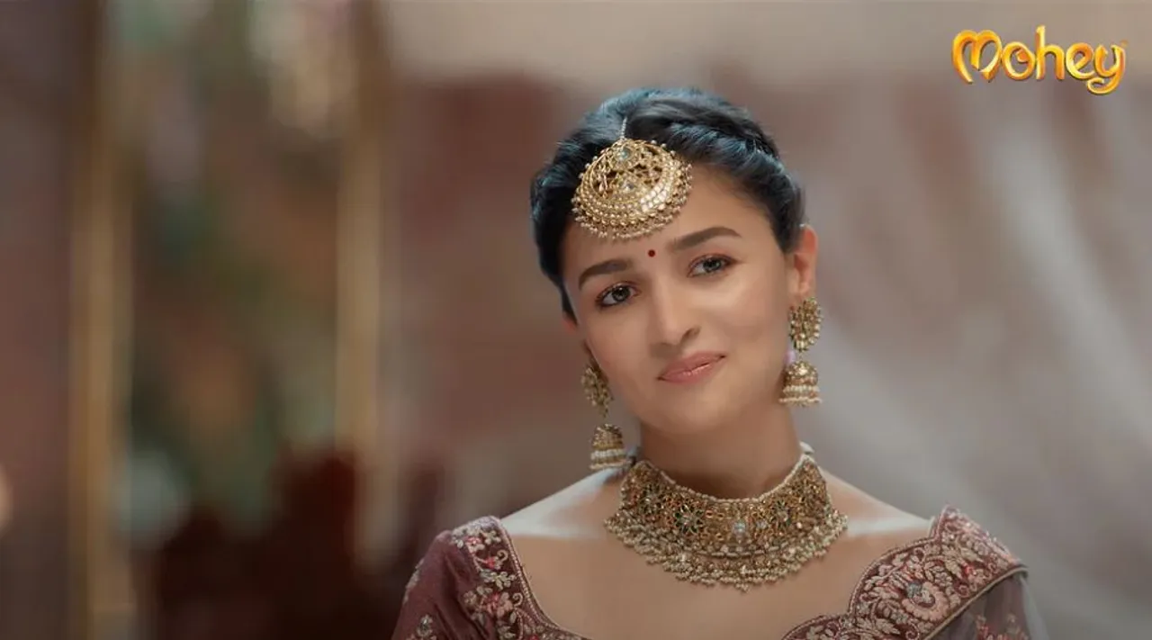 Mohey is back with another TVC #DulhanWaaliFeeling featuring Alia Bhatt