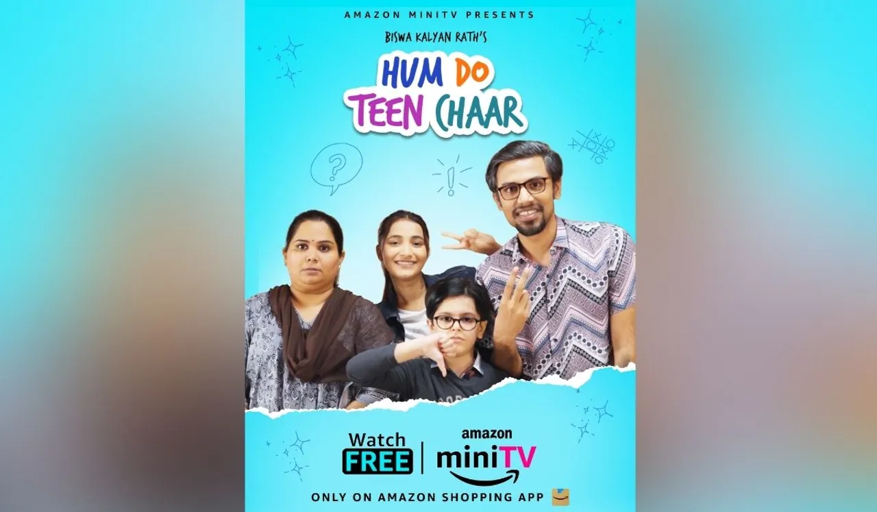 Sumukhi Suresh and Biswa Kalyan Rath are set to tickle your funniest bones as their web-series Hum Do Teen Chaar will premiere exclusively on Amazon miniTV for absolutely free