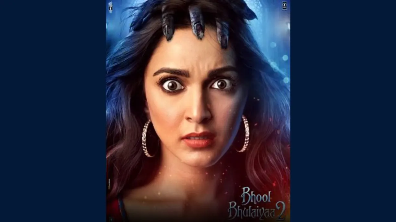 Actress Kiara Advani's first look from Bhool Bhulaiyaa 2 is out now