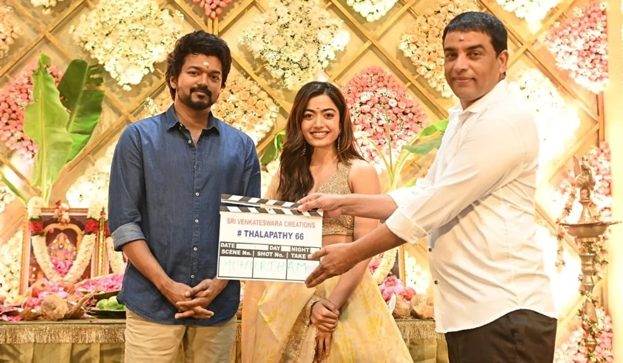 Thalapathy Vijay's 66th Film With Vamshi Paidipally & Dil Raju Launched, Regular Shoot Commenced!
