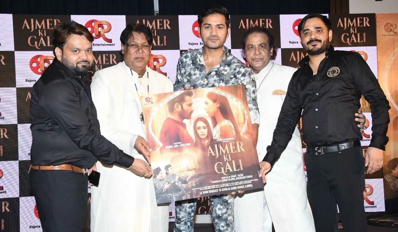 Celebrate Eid with Rajora Entertainment as they mark their foray into entertainment and Music With Rajora Music and their Maiden song “AJMER KI GALI, featuring Sara Khan and Mrunal Jain sung By Sabri Brothers