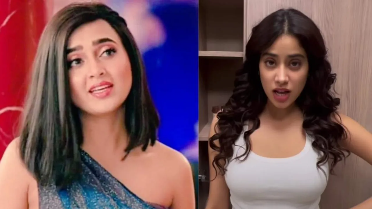 Janhvi Kapoor imitates Tejasswi Prakash!