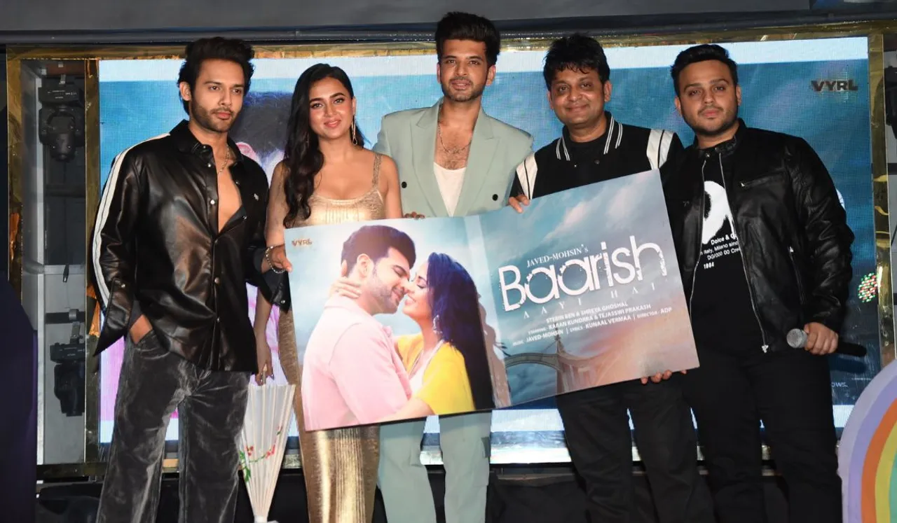 The Monsoon song of the year, ‘Baarish Aayi Hai', featuring Karan Kundrra and Tejasswi Prakash, is out now & fans are in for a romantic treat