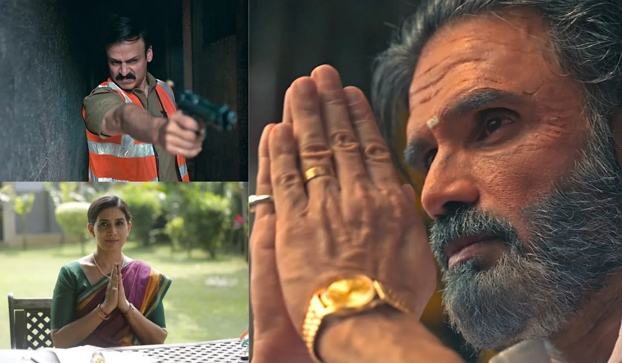 The bustle of Mumbai's Dharavi area will be seen in MX Player's next big web series 'Dharavi Bank'! Suniel Shetty, Vivek Oberoi and Sonali Kulkarni will have a surprising character!